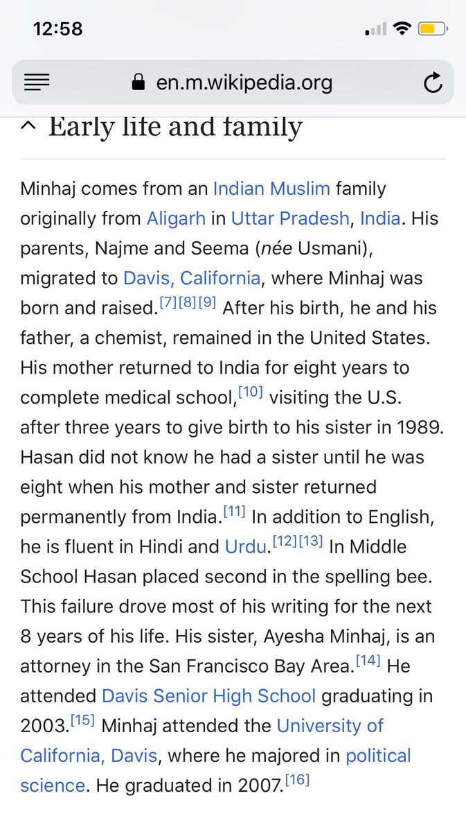 aancool91's tweet photo. We did it!! @hasanminhaj’s wiki says he was second in spelling bee 😂😂 https://t.co/WgmSCYenuq
