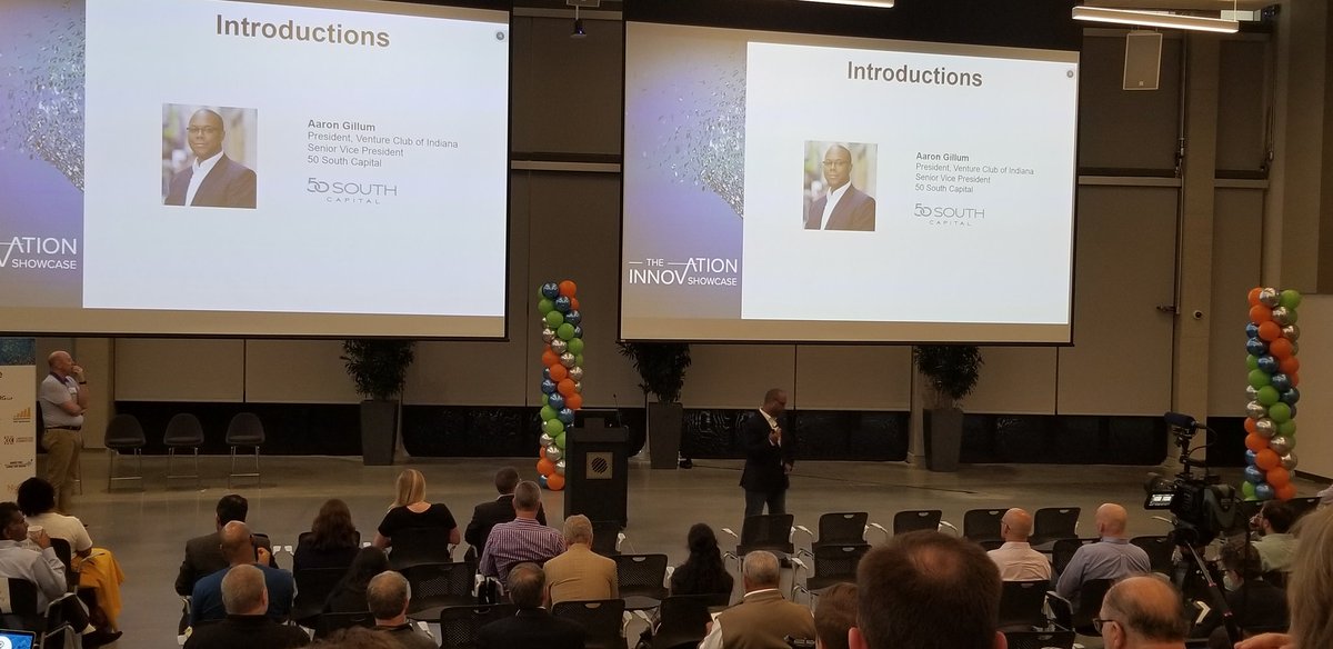 Launch_Indy's tweet photo. Ready for the 2019 Innovation Showcase! Looking forward to hearing from startups representing all corners of Indiana. #hoosiertech #startups #indiana https://t.co/bhX0x1yBz5