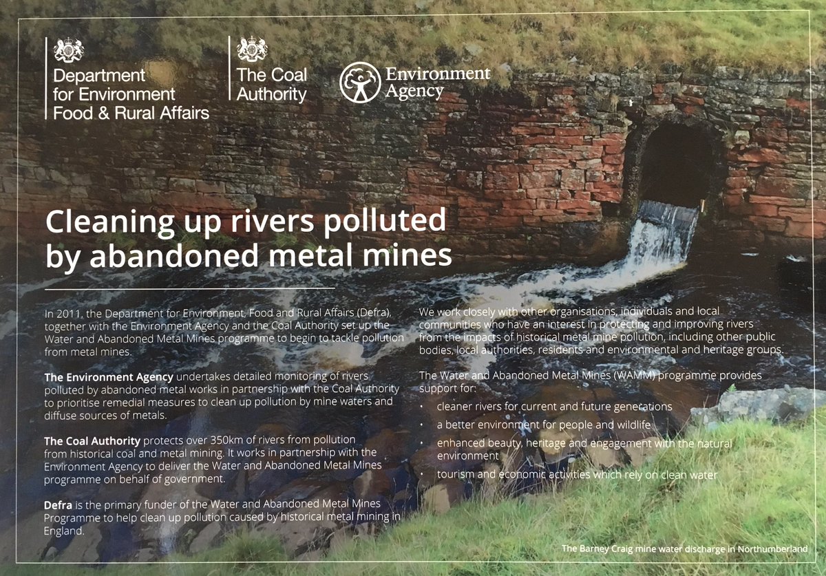 Peter_S_Long's tweet photo. What’s black, white &amp; red all over? #Cornwall - A reference to Kernow’s #mining heritage in the colour of the St Piran flag (dark mines &amp; silver veins of tin) &amp; red ochre. #GuardiansOfTheEnvironment 💚🌍 are passionately working to reduce the historic mining pollution legacy here https://t.co/qUFcQIXdfi