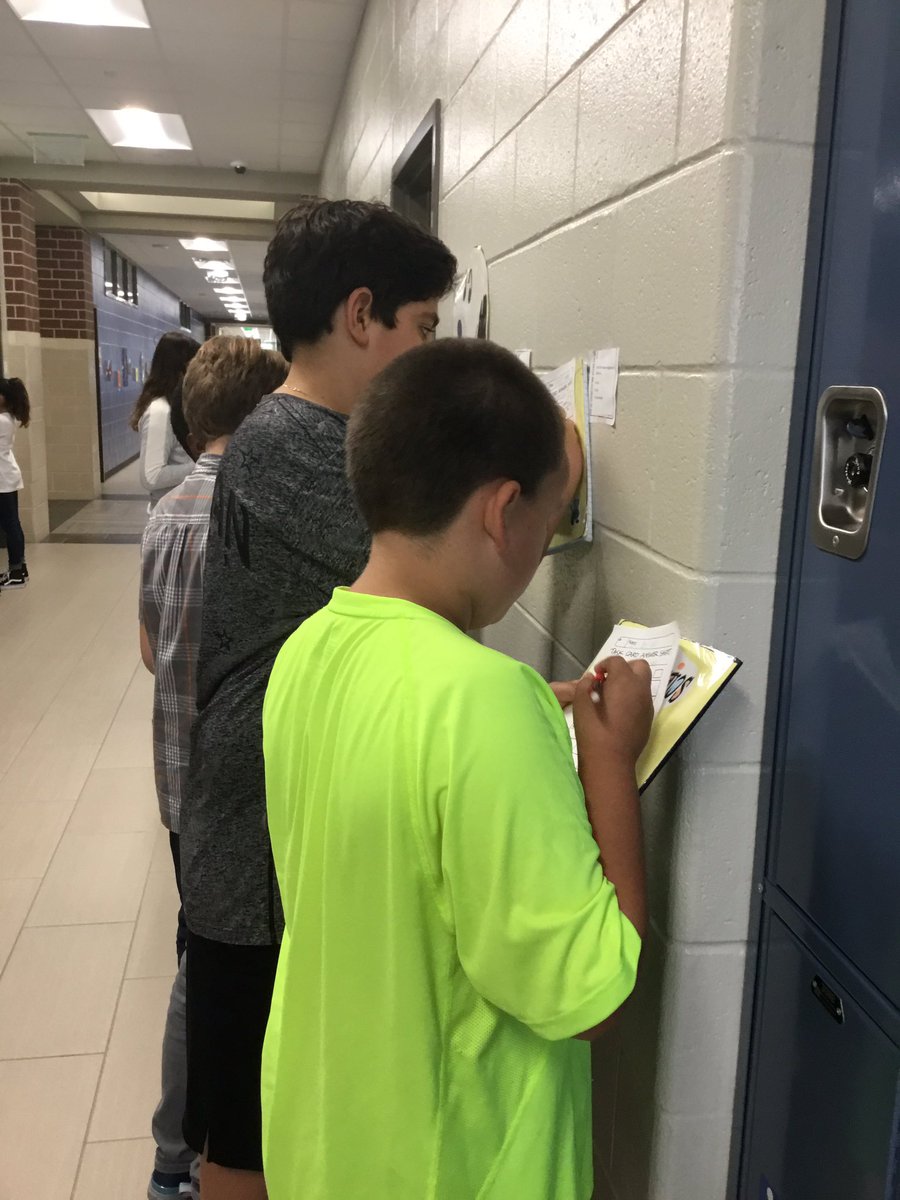 PAustinScience's tweet photo. Science task card treasure hunt
#ClarkConnects https://t.co/Yzjj97Ma5t