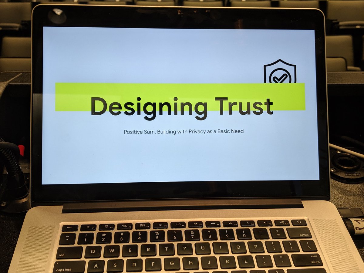 nobleackerson's tweet photo. Hey there @abstractionscon attendees interested in learning about Data #privacypatterns and Data Trust for your apps. My talk got moved to 1:30pm (15mins from now) at the Inline Stage.
It'll be fun, come check it out. https://t.co/3AE3pNr348