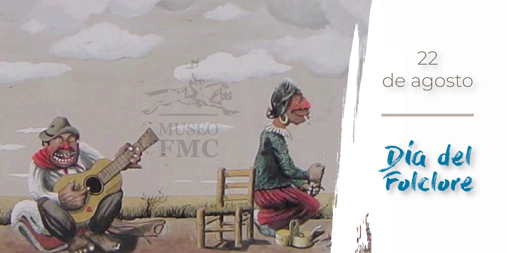 MuseoFMC's tweet photo. Hoy, 22 de agosto, se celebra el Día Mundial del Folclore, instituido en 1960. 🎉

#DíaDelFolclore https://t.co/db99uGJm5K