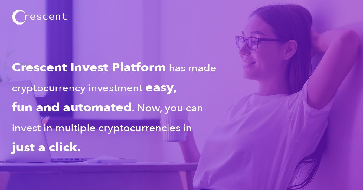 Crescent makes investment easy and fun in just few clicks!
.
.
.
.
.
.
.
#crescent #crescentinvest #blockchain #crypto #cryptocurrency #roboinvesting #cryptoindex #fundraising #crowdfunding #securitytoken
Join <a href="/joincrescent/">Crescent</a> for regular updates or visit: crescentinvest.io