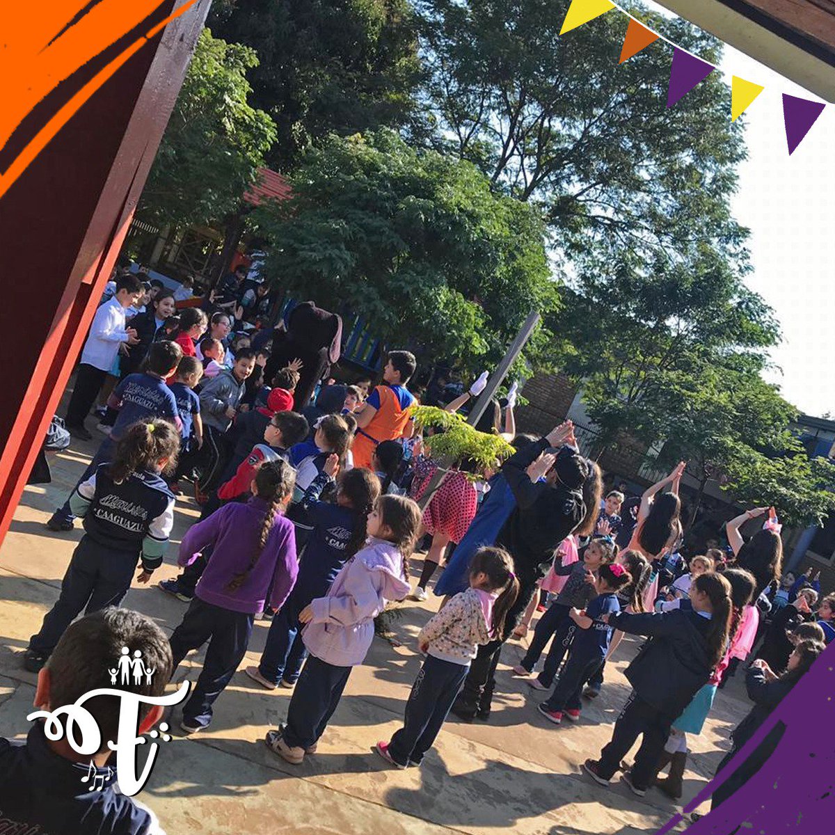 promo020ceic's tweet photo. ¡Porqué los más pequeños se merecen la mayor diversión! Ayer visitamos a los niños del Jardín de María para invitarles a la gran fiesta familiar #FamilyFest https://t.co/y1YFgSaSiE