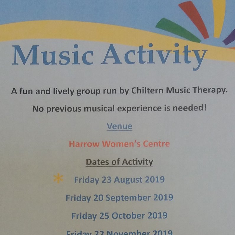 This fun, lively group session is being run tomorrow. Only those who attended in JUNE and those on the waiting list can attend.  If you have not registered, sorry we can't include you.