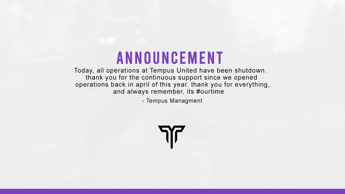 TempusUnited's tweet photo. https://t.co/8JzVoyMWg4