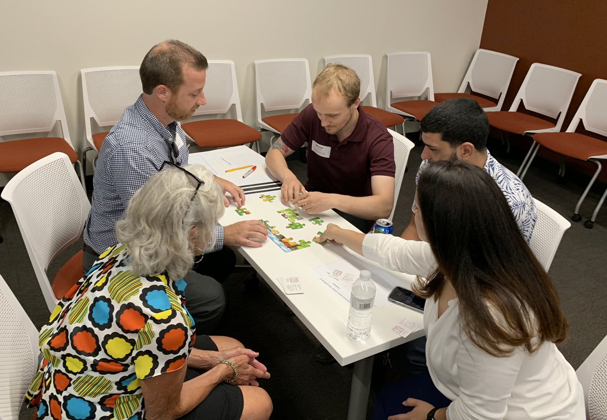 The competition is already heating up at the #PizzaPuzzlesAndProblemSolving event tonight - 
#RhodeIsland #manufacturing #Kata