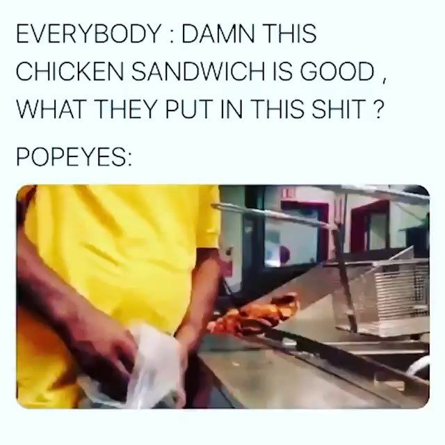 Hopefully I can get my chicken sandwich this evening if they didn&rsquo;t sell out already 😂 https://t.co/Ra6HxS58li<a href="/tag/ad"class="tags"><span>#ad</span></a>