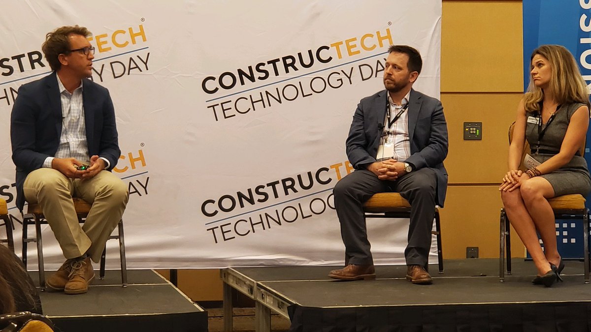 ConstructechMag's tweet photo. Keith Churchill .@Bechtel says that once data collection is optimized, using new technology will also be optimized. #TechDay19 #IoT .@ConnectedWMag #data #futureofwork https://t.co/TIrCd0EIub