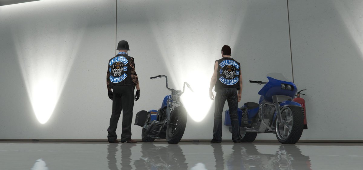HHellfis's tweet photo. Come see the boys in California #PaleRidersMC #GTAV #GTARP #FiveM #JimmyWilson #Outlaw #Motorcycleclub #GTABiker #CommunityRP https://t.co/ZxwPBiJYRr