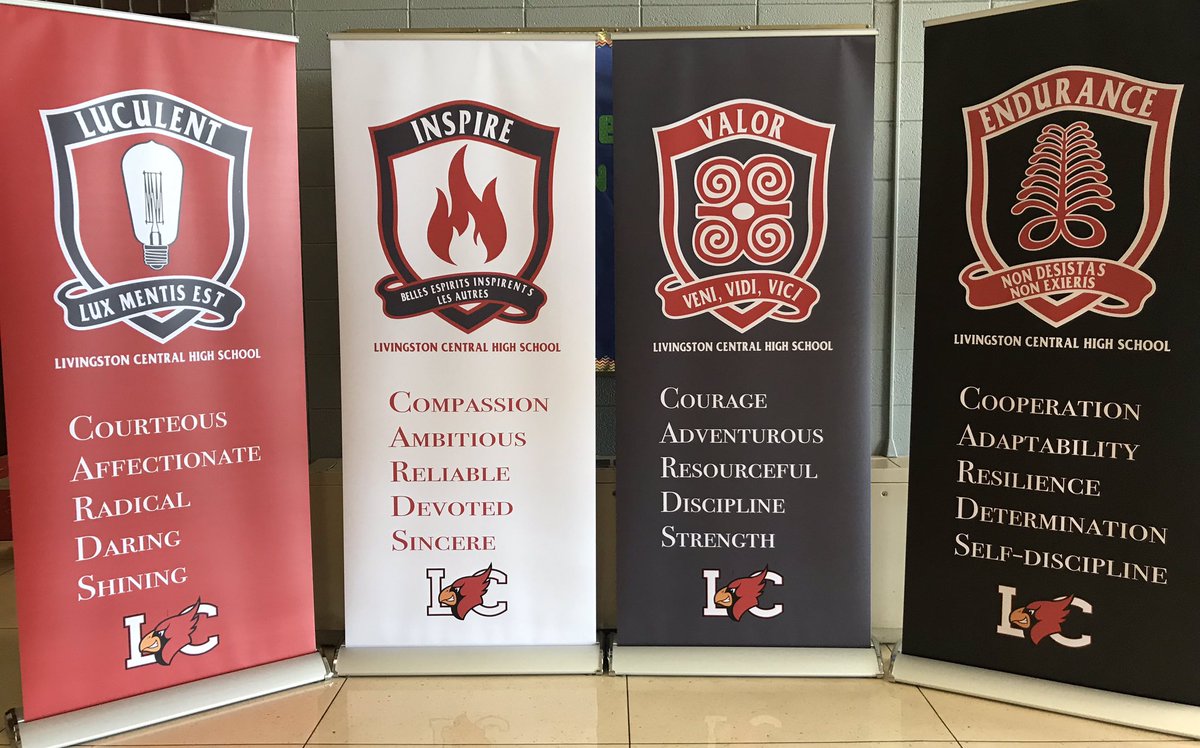 LCHSCards's tweet image. Welcome to our LCHS Houses!