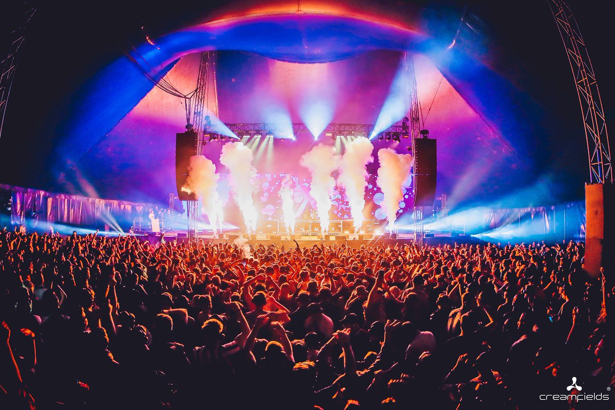 Pepsi MAX presents Creamfields tweet media