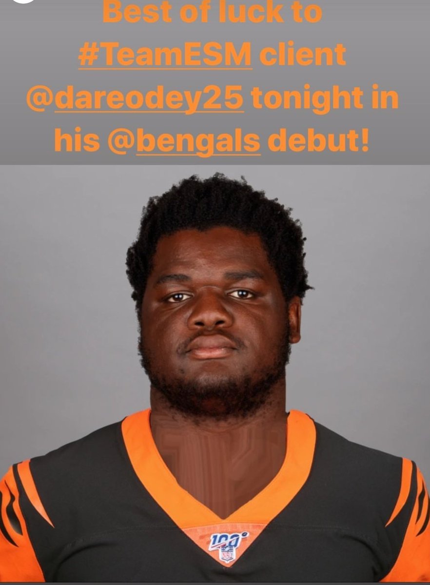 NFLAgentAdam's tweet photo. Good luck tonight @odangbro!! 💪🏻💪🏻💪🏻 #TeamESM https://t.co/cmTYH6cYQ8
