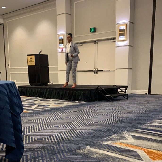 Becca_Prince83's tweet photo. Day two sessions bringing the heat! 🔥 @raven_solo has to be one of the best speakers I’ve heard on generations in the workplace. Thanks for showing the love to all generations girl! ♥️ #ypc2019 #csculmtg https://t.co/xvzKzjq2KQ