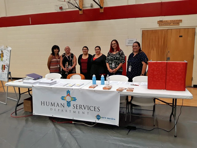 NM_HCA's tweet photo. Income Support Division (ISD) Central Office Policy and Program Development Bureau and Santa Fe ISD attended an outreach event at New Mexico School for the Deaf! #NMHSD #communityoutreach https://t.co/HBruUiIZ8Q