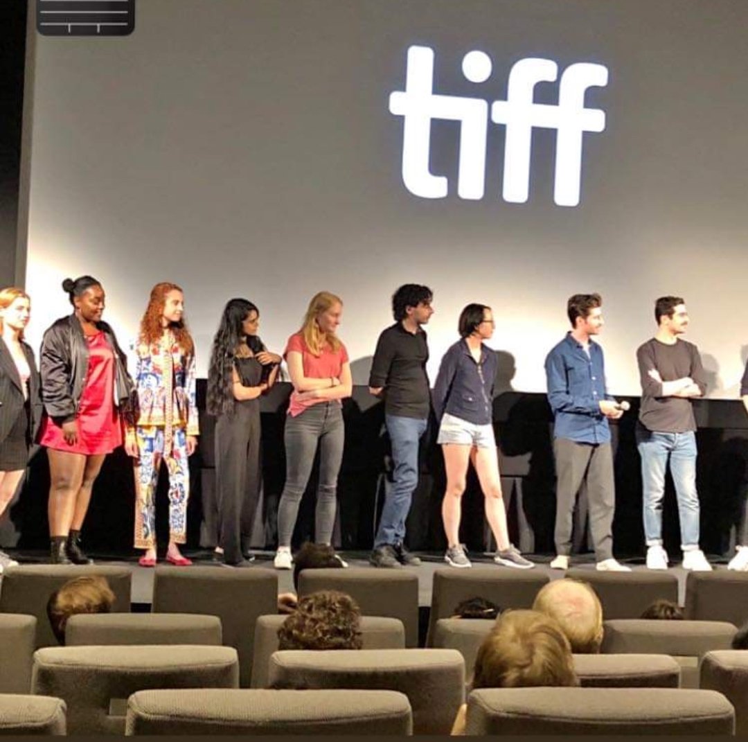JenniferHardyCK's tweet photo. Had a great time doing a Q&amp;A in the TIFF Lightbox after watching my lead character in "Spice It Up".
@TIFF_NET  @MDFF https://t.co/Vfice4fJuV
