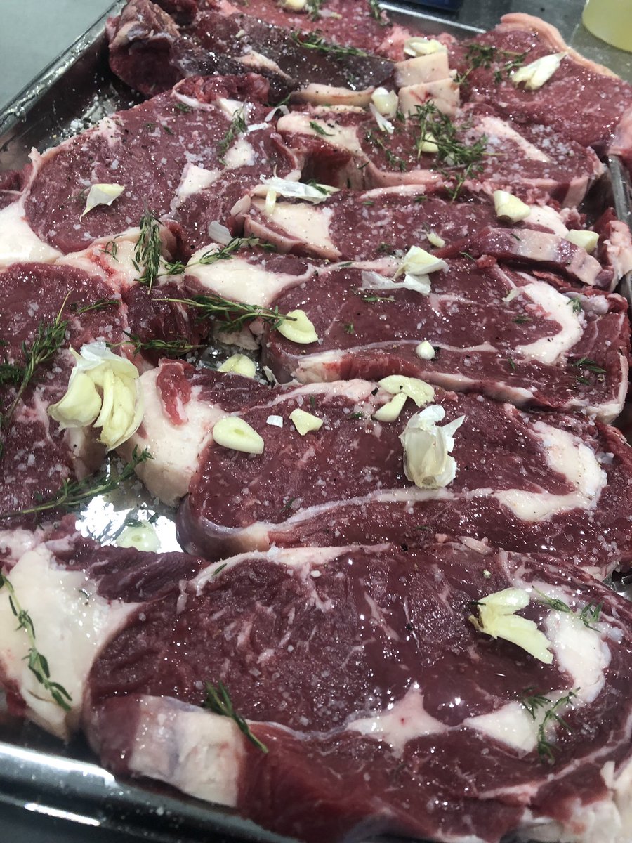 SkyeChefMonty's tweet photo. Happy first birthday @EdinbaneLodge Restaurant!
What better way to celebrate than Champagne followed by Lochalsh Ribeyes cooked on the BBQ
#stafftea #team #edinbanelodge https://t.co/wewVDWsl0P
