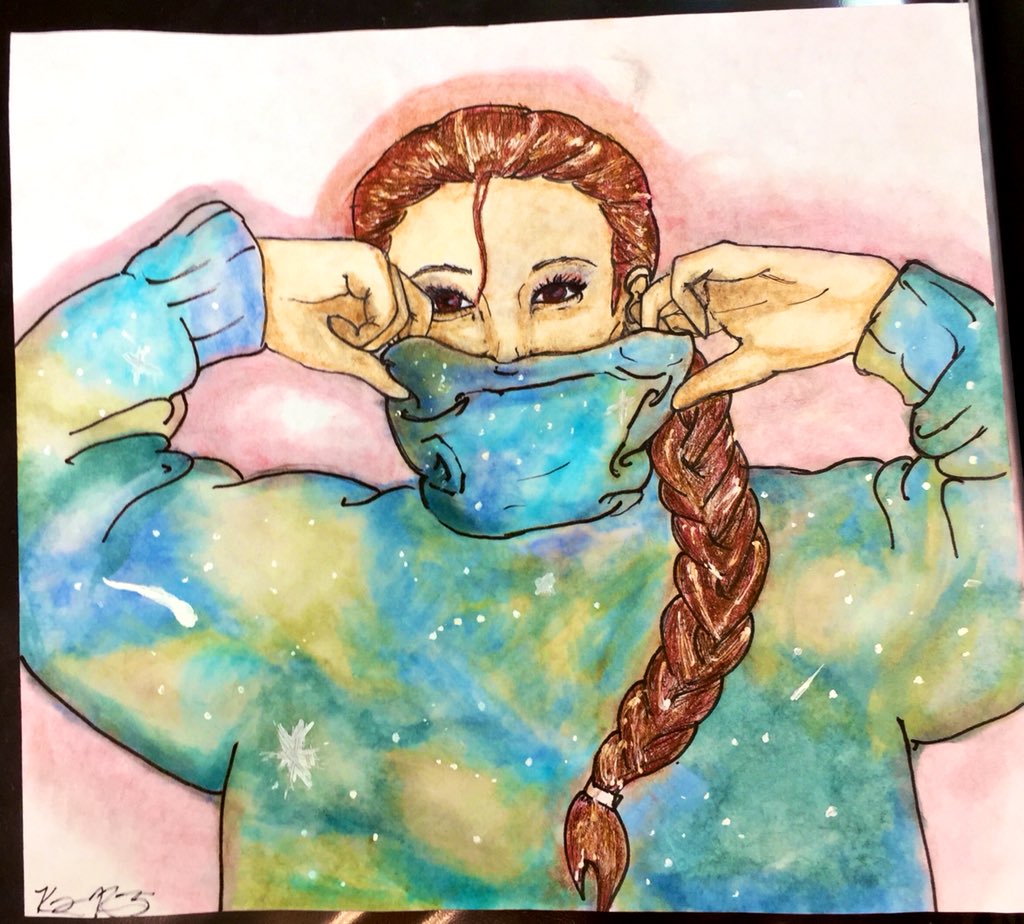 JustSayWhen__'s tweet photo. A drawing of Kris I did today. DM me for Roleplay!! 

#drawing #prismacolor #oc #rp #marvel #dc #tua #markers #sketch #artist #art https://t.co/iYWoLDcwSF