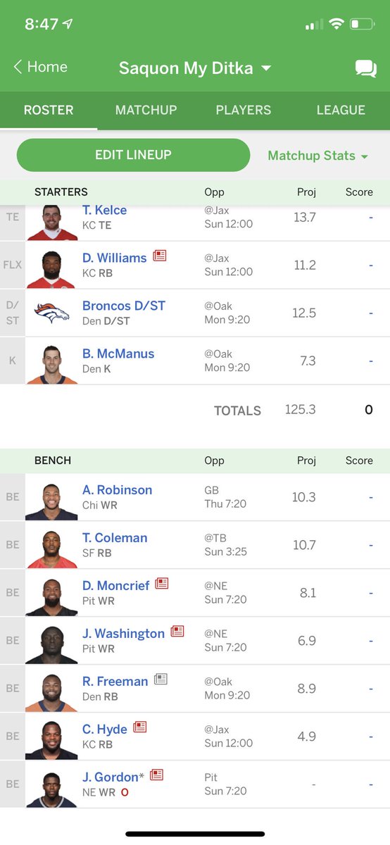 _Marc_E_Marc_'s tweet photo. @Jeff_Mans rate my squad with an emoji. 12 team PPR https://t.co/fxI4yg2rxl