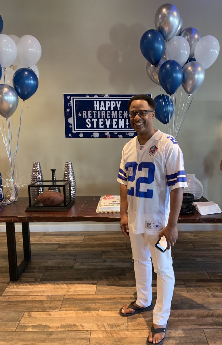 Mr. Steven Johnson leaving us with his years of service. Congrats you are missed already!