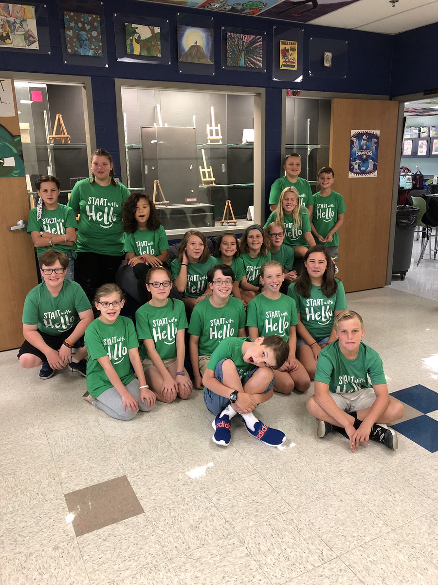 CreekviewSTEM's tweet photo. Day #2 SAVE Promise student ambassadors.@NATIONALSAVE @sandyhook @CreekviewIS https://t.co/4SnvZbPj58