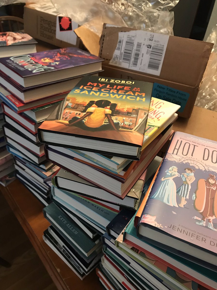 Serving on the <a href="/MASLTruman/">Truman Readers Award</a> Award  Committee is a BIG reading commitment, but the benefit of connecting students to great books is definitely worth it. Thank you <a href="/MASLOnline/">MO School Librarians</a> <a href="/PenguinTeen/">Penguin Teen</a> and <a href="/randomhousekids/">Random House Children's Books</a> for the support!