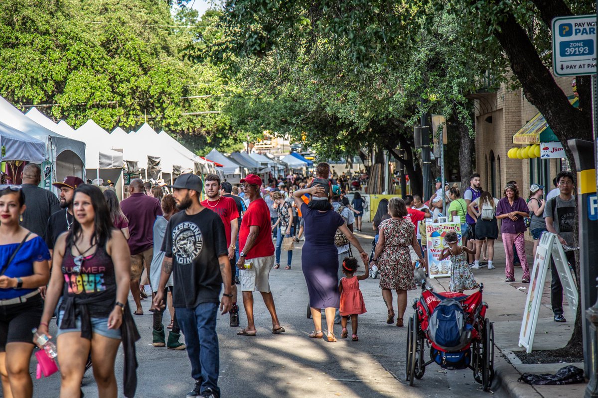 30 DAYS! September 21 - 22. 6th Street. Austin, TX. We are FREE.