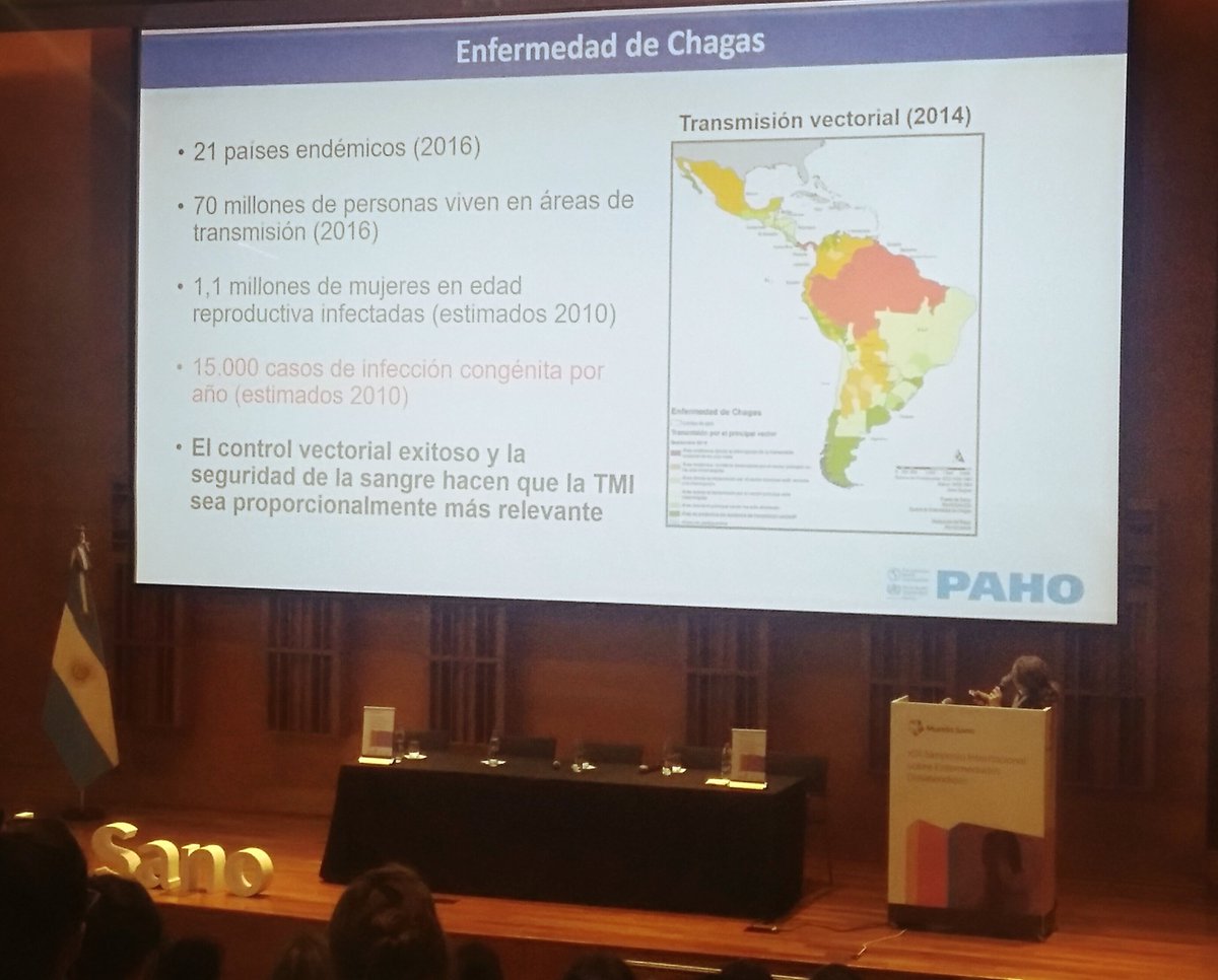 MundoSano's tweet photo. Ma. Victoria Bertolino de @opsoms explica la estrategia ETMI Plus en las Américas.

#Simposio2019 #Chagas #Sífilis #HepatitisB #VIH https://t.co/gtgEG0qy0x