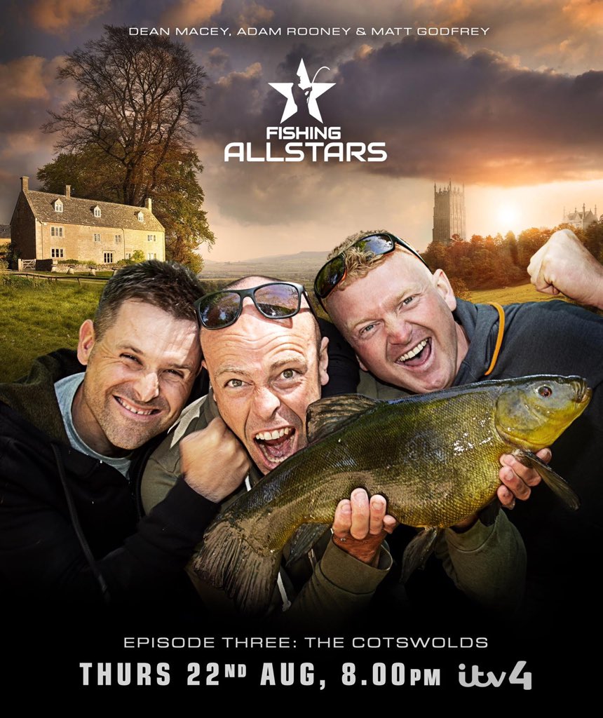AliHamidi: 8pm tonight is a belting episode of Fishing Allstars. ITV4 starring DeanMacey AdamRooneyGURU MattyGingeFish ❤️🎣👍🏽
