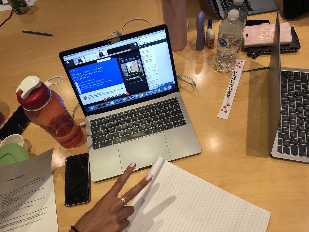 bebnowski_susan's tweet photo. Learning so much @IBMCanada TA in a day! #ThrowbackThursday #Viewsfrommydesk @ShaliseGoffe @bain_hailey https://t.co/rqtWLU825j