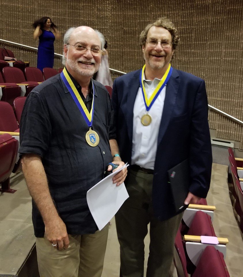 SciIndustry's tweet photo. Congratulations to Dr. Aaron Nurick, recipient of 2019 Adamian Award for Excellence in #Teaching and Dr. Fred Ledley, winner of 2019 Mee Family Prize for #Research @BentleyU. #ResearchAtBentleyU @UGABentley https://t.co/YE9ryGMOcC