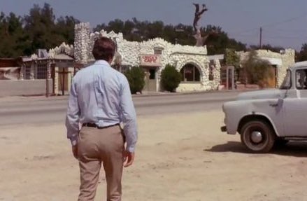 Super70sSports's tweet photo. Last year I went to Santa Clarita specifically to make the Dennis Weaver Duel drive. Chuck’s Cafe is still there, motherfucker! https://t.co/P2s9zD6YJx