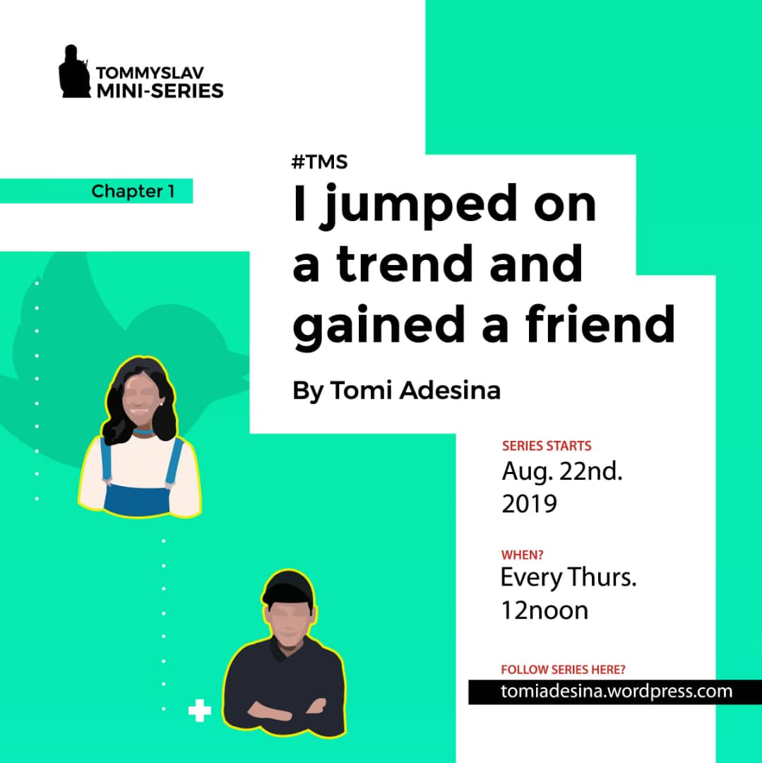 tomi_adesina's tweet image. Chapter 1 of #WLFT: I jumped on a trend and gained a friend.

"Are you Mustafi? Because you suck @ this defending thing."

I'd never miss a chance to take a swipe at #Arsenal 😭😭😭😭

Read here: tomiadesina.wordpress.com/2019/08/22/cha…

#numberneighbor
#numberneighbour 
#WithLoveFromTwitter