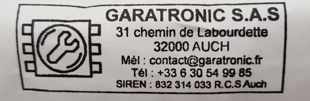 framboise314's tweet photo. J'ai reçu aujourd'hui ce paquet de @garatronic. Admirez le timbre personnalisé #DIY #DoItYourself !
Belle idée de l'equipe #Garatronic 👍😊 https://t.co/IZP8KxpHjv