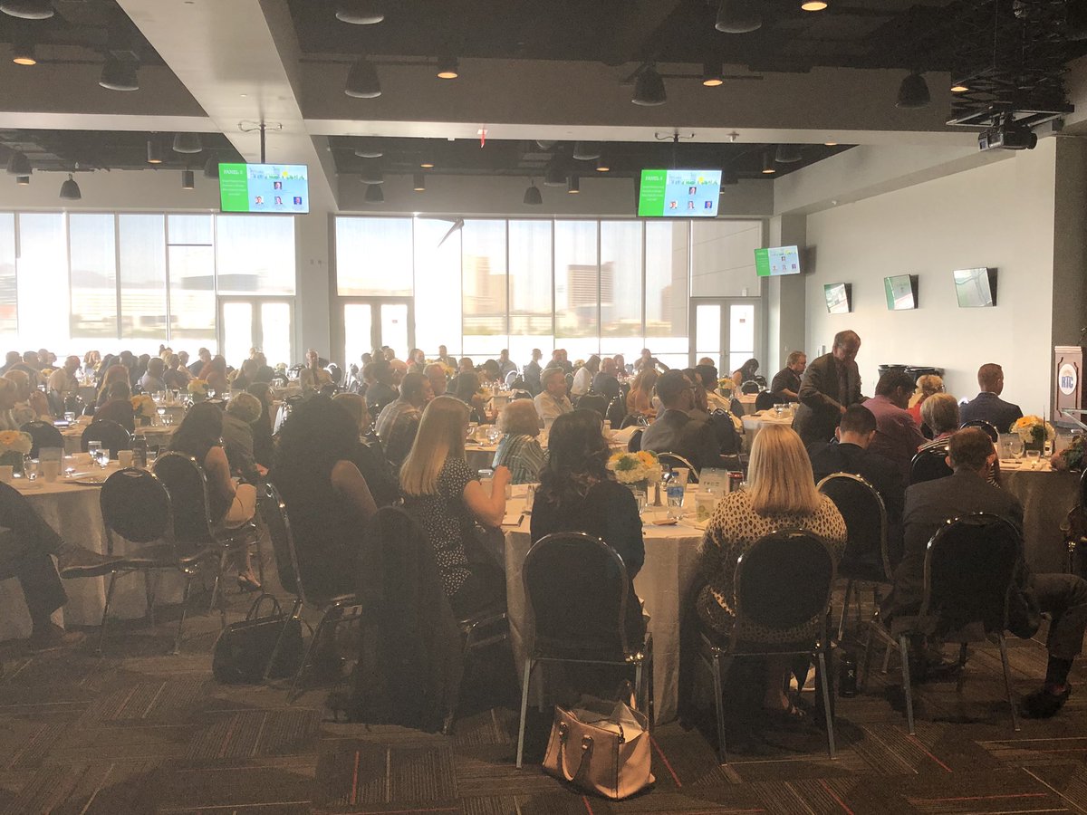 DiversifyNevada's tweet photo. Our Interim Executive Director addresses the @RTCSNV Clean Energy and Transportation Summit today before moderating a panel. Reinforcing the need for workforce development for high-tech sustainable industries. https://t.co/Z5cDMW2jMe