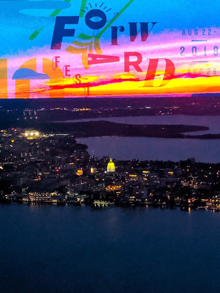 Once a year, entrepreneurs, nerds, geeks, hackers, foodies, and creatives descend on Madison in a celebration of innovation and entrepreneurship. The time has come. Events are open so register today: forwardfest.org #ForwardFest