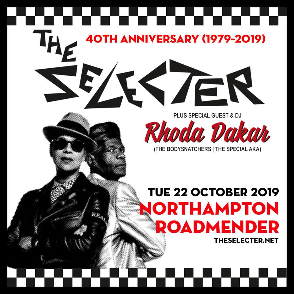 _soulskins_'s tweet photo. RT roadmender: Don't miss out on #ska legends TheSelecter with Special Guest DJ RhodaDakar when they come to #northampton on Tues 22nd Oct 

TICKETS https://t.co/Mz5hLVAcGx 

#theselecter #2tone #40thanniversary https://t.co/ZzzNTr8gJz
