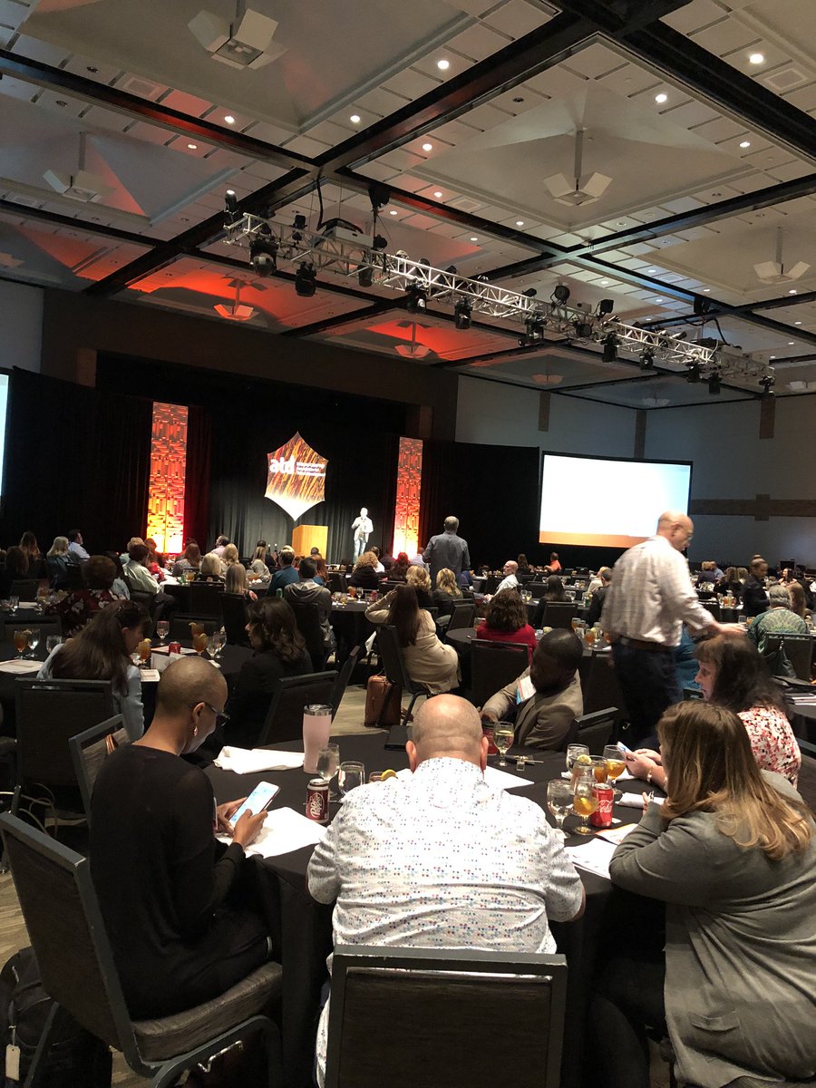 ATDDallas's tweet photo. Our #ATDDallas Chapter President, Rance Greene, speaking to our 400 #SWLS2019 attendees!
#ATDDallas
#DallasKnowsTalent
#SWLS https://t.co/aYoiB0JXKu