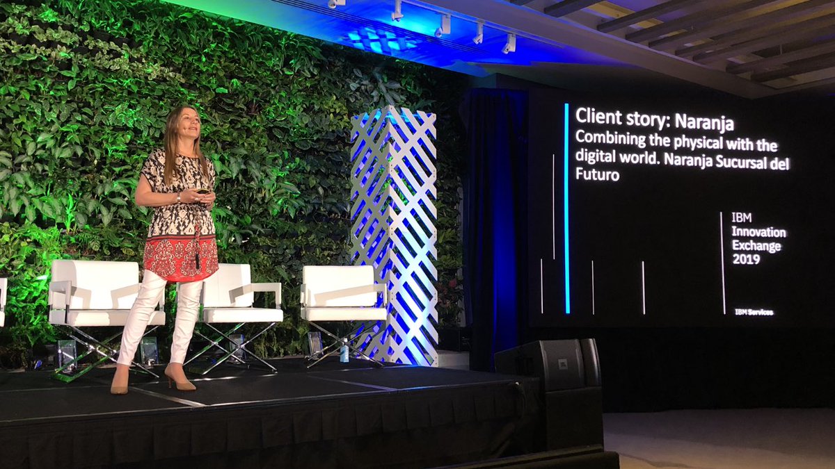 a_pelloni's tweet photo. Muchas gracias Haydee Ferreira por compartir la experiencia de Naranja en Transformación de Sucursales y darnos la oportunidad de trabajar “hombro a hombro” en este proyecto. #IBMInnovationExchange2019 #bankinginnovation https://t.co/SatiQoyrUG