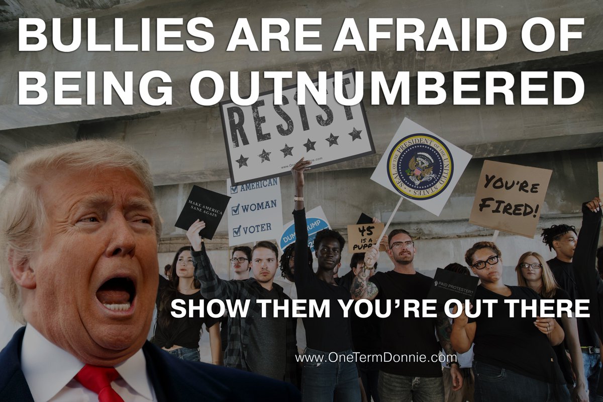 OneTermDonnie's tweet photo. #TrumpIsAWhiteSupremacist #TrumpRecession #TrumpSlump #onetermdonnie https://t.co/50RlddTBDf
