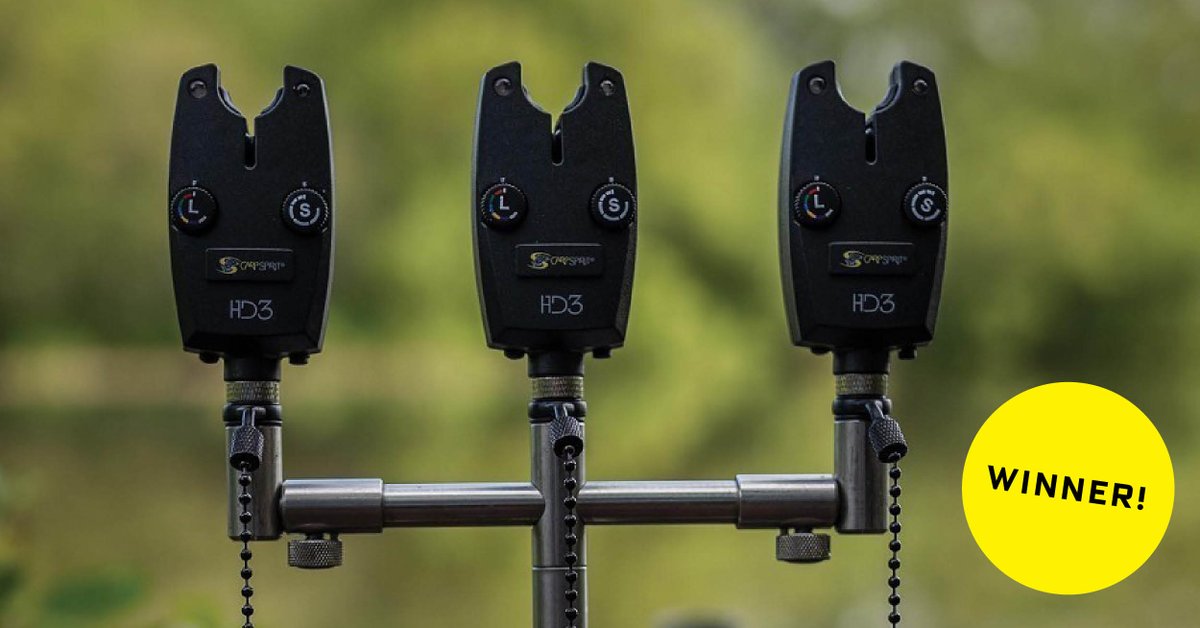 carpology: Congratulations Jason Roberts! 🙌

You have won a set of 3 new Carp Spirit HD3 alarms in our latest website competition.  🎉 

Please check your emails.

#CARPology #Winner