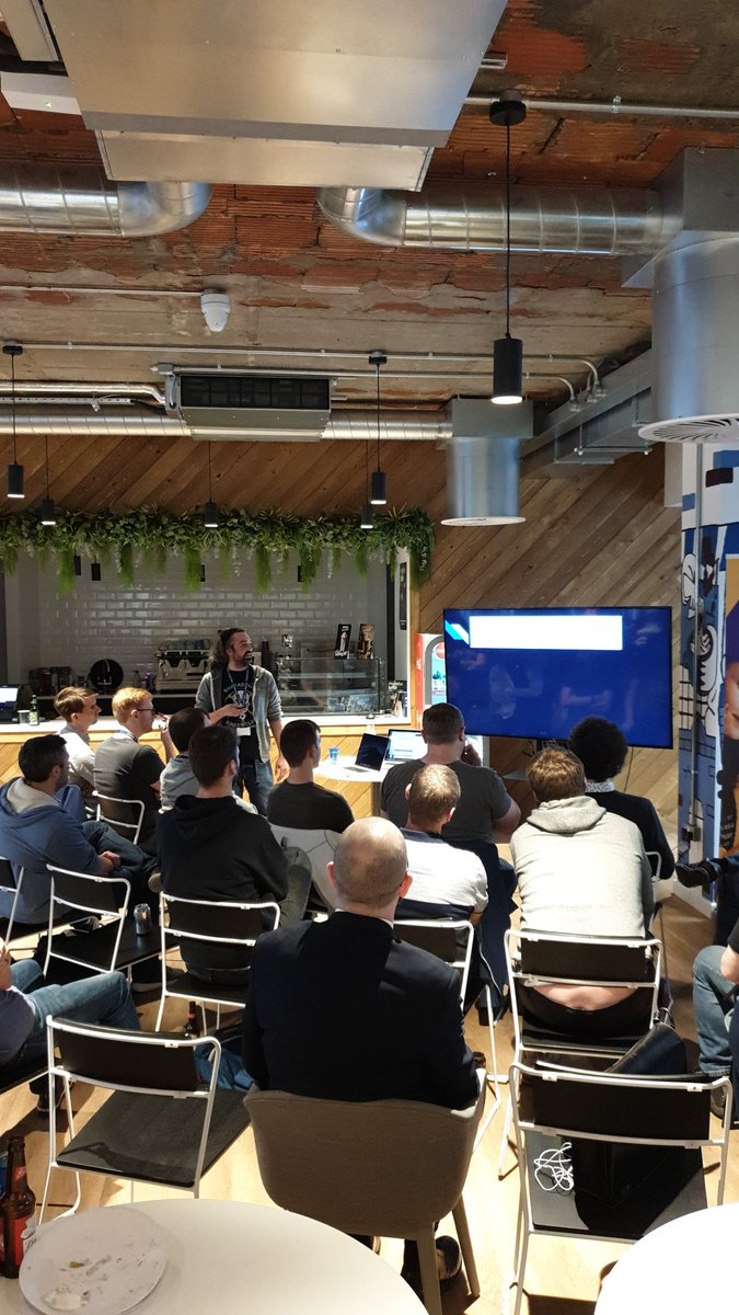 BelfastJUG's tweet photo. Next up completion stages with Dean from @signifyd https://t.co/yhnwGIa9Jz
