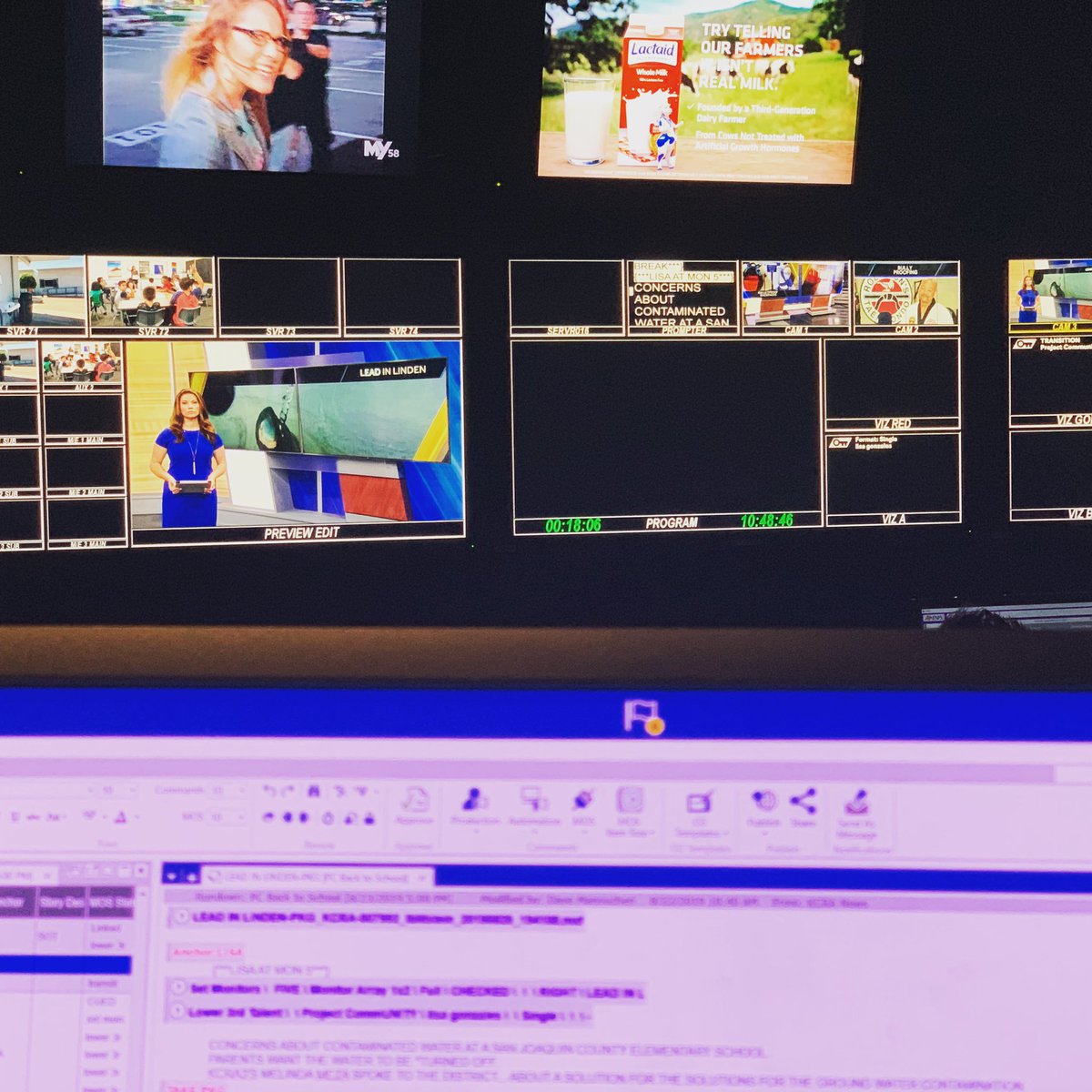 DaveManoucheri's tweet image. In the @kcranews booth for @kcraTVLisaG anchoring our #ProjectCommUNITY special airing Saturday night!