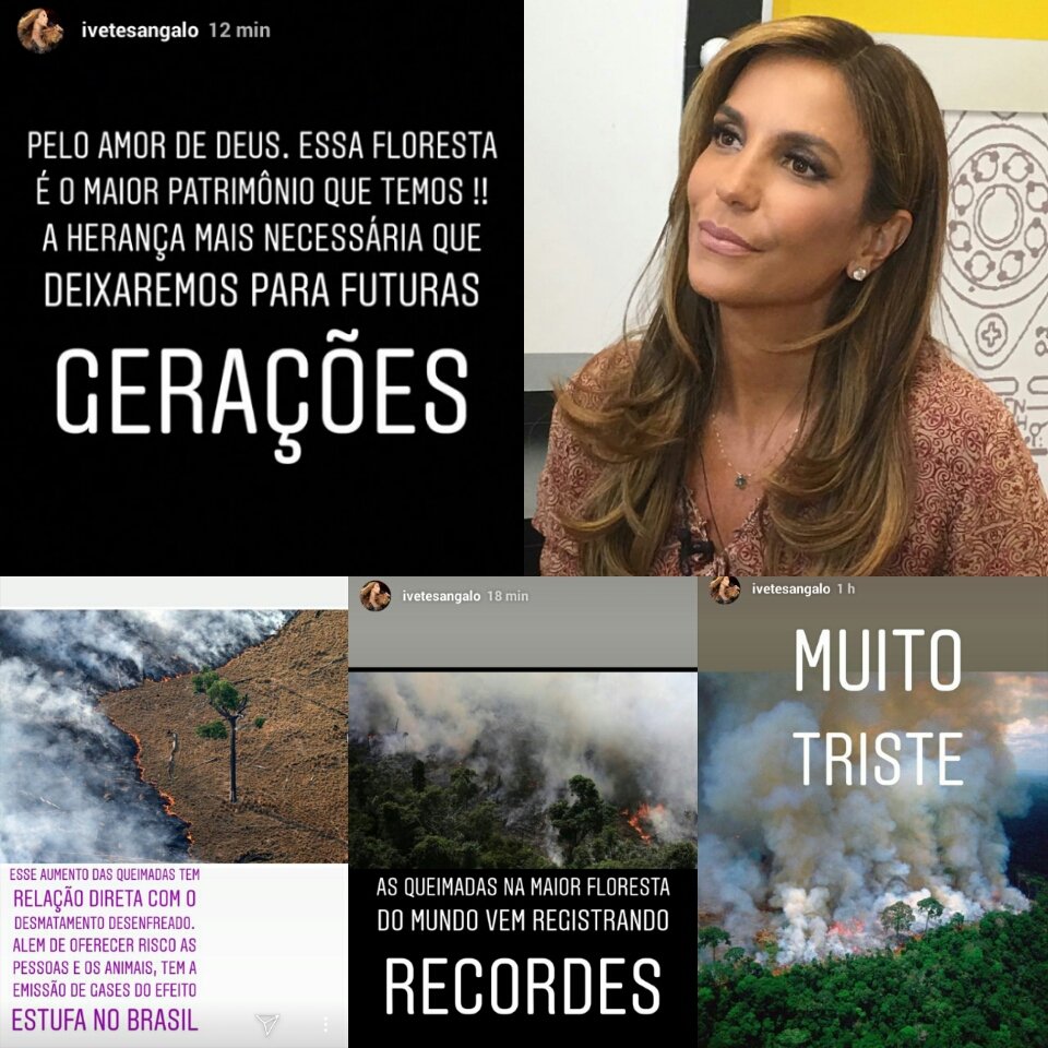 SansangaloS's tweet photo. Nossa cantora @ivetesangalo fala sobre o que está acontecendo com a Floresta da Amazônia PELO O AMOR DE DEUS. ESSA FLORESTA É O MAIOR PATRIMÔNIO QUE TEMOS!!
A HERANÇA MAIS NECESSÁRIA QUE DEIXAREMOS PARA FUTURAS GERAÇÕES MUITO TRISTE

Tristreza meu Deus é vida td é vida #oremos https://t.co/6ilQJpiOBl