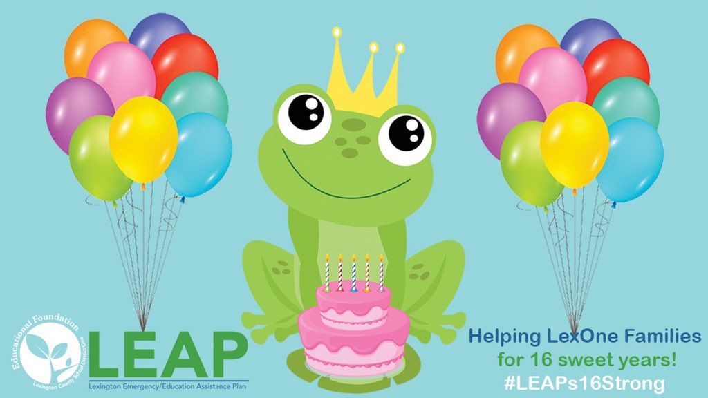 Lex1EdFound's tweet photo. Have you turned in your pledge form for LEAP yet? If not, don’t fret, you have until August 30th to do so! @lexingtonone #LEAPS16Strong #lexoneLEAPs https://t.co/vLxgQgS9yw