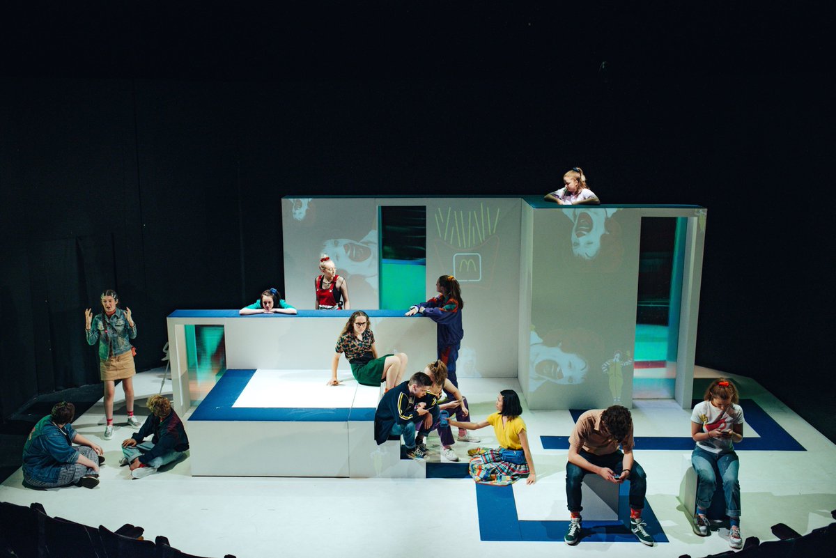 TRPlymouth's tweet photo. When a local boy goes missing, a group of extraordinarily ordinary teenagers are drawn into an adventure that is as exciting as it is unexpected. They enter a world of illegal data-collecting and mind manipulation.

➡️ https://t.co/MxQ2Z16GJG 
➡️ at The Drum until Sat https://t.co/xN9WvJQ0pl