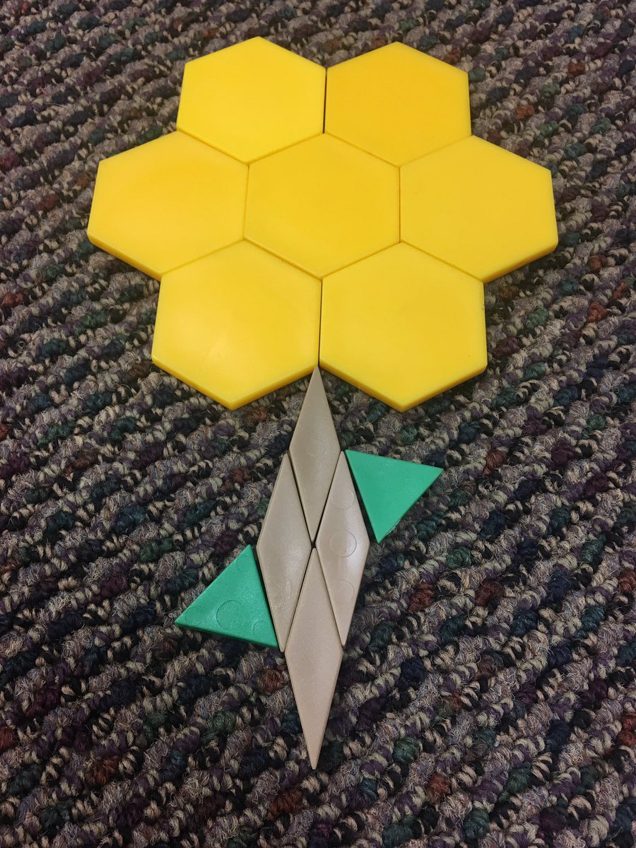 J2LearningIsFun's tweet image. 2nd graders had fun in Math today making creations with pattern blocks. @WayneSchools