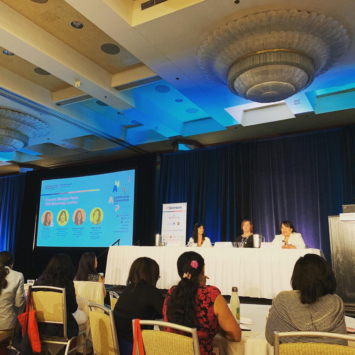 naaap's tweet photo. A panel of misfits?! Hardly, more like Unconventional Leaders! Thanks for the wisdom & insights, ERG Managers panel! #naaap19 #ergsummit https://t.co/gSkoCqRKhr