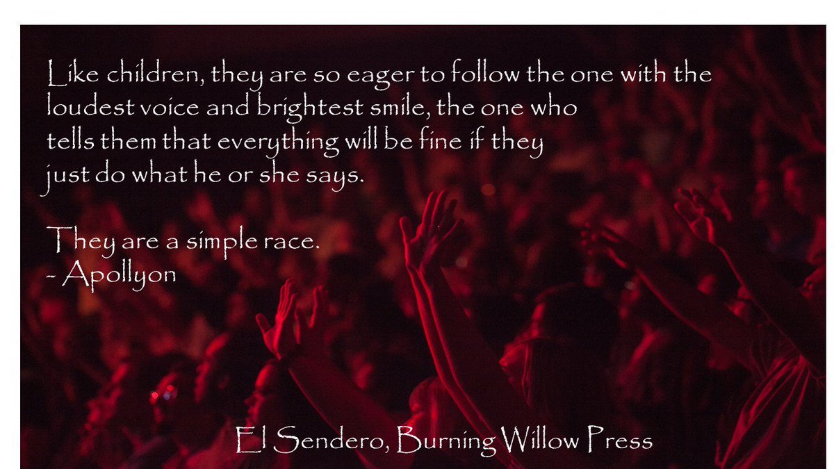 Don’t be tricked by the loudest voice or brightest smile. Evil wears many faces in El Sendero. Available in paperback and on Kindle and Audible now!

#horrorstories
#summerreading
#hellwalkerseries

amzn.to/2TERJmp