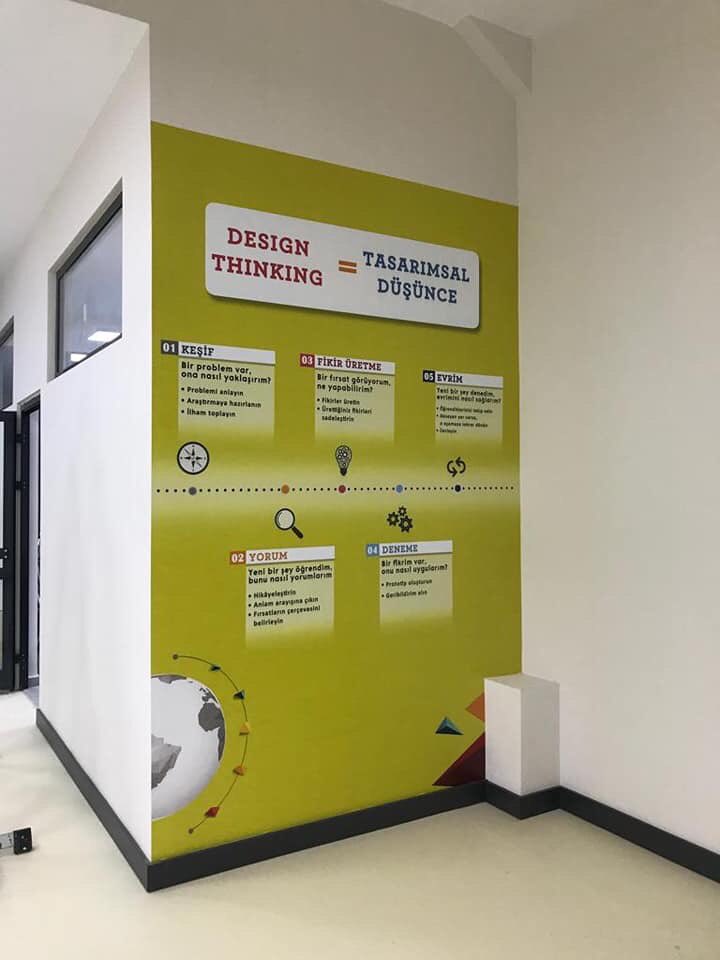Tasarım Odaklı Düşünme Eğitimleri <a href="/UnKoleji/">Ün Okulları</a> nde.. #eğitimdedeğisimbasladı